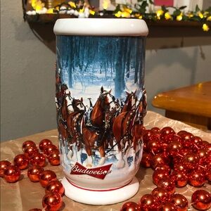 Budweiser Clydesdale Holiday Collection Mug